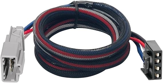 Tekonsha 307000 Trailer Brake Controller Custom Harness, Vehicle & Brake Control Ends, Compatible with Honda Pilot, Ridgeline