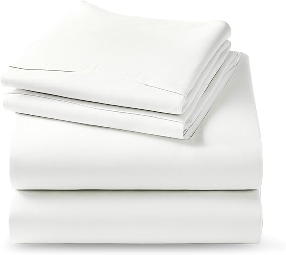 Dormeo SnowTek King Cooling Bamboo Rayon Sheet Set - White
