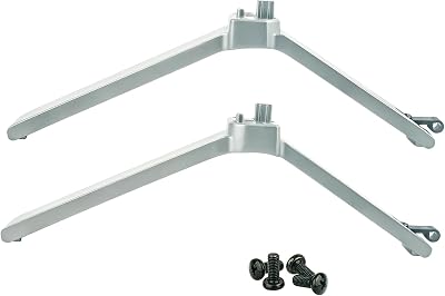 Replacement Base Stand for Toshiba Smart TV 50C350KU, Non-Slip TV Legs for Toshiba 50 4K UHD TV 50C350KU, Table Top TV Stand for Toshiba TV 50C350KU