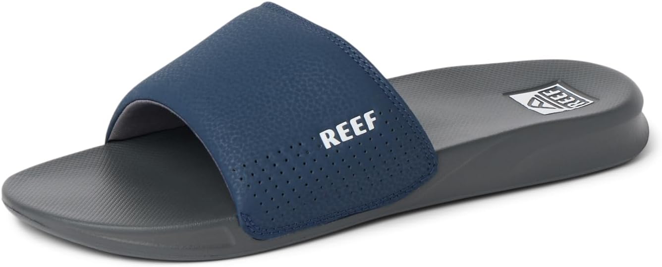 Reef Men's One Slide Sandals/Flip Flops Black