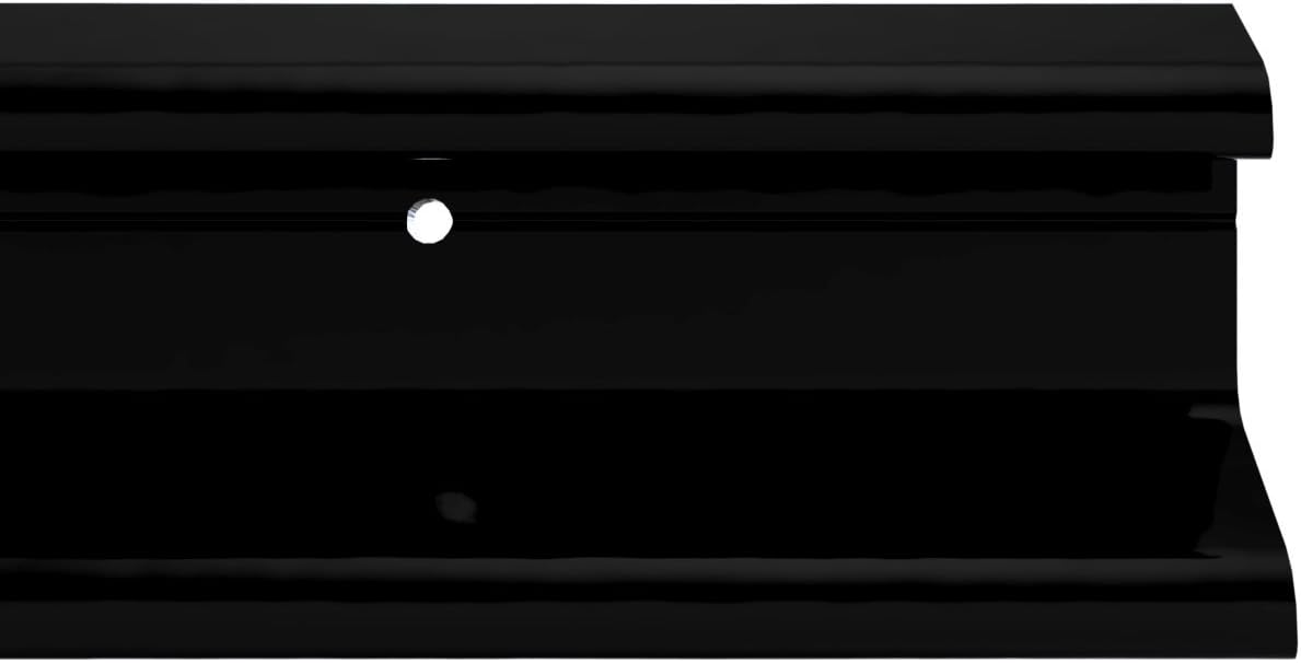 STORMGUARD 07SR1630914BL Double Fin Rain Deflector Weather Bar Black, 914mm 3'0"