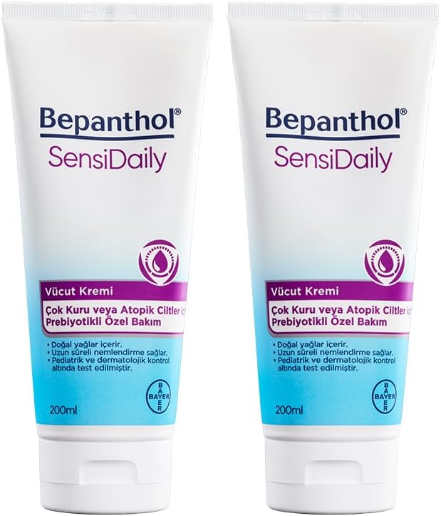 Bepanthol Sensidaily 200 ml 2 Advantageous Package