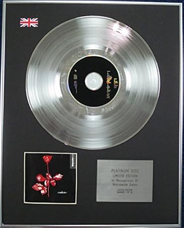 Depeche Mode - Limited Edition CD Platinum Disc - VIOLATOR