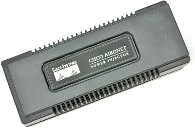 Genuine AIR-PWRINJ3 AIR-PWRINJ3= 48V 0.32A PoE Power Over Ethernet Injector AC Adapter Compatible with Cisco Aironet 350 1100 1130 1130AG 1200 1230AG 1240 1240AG Series AP