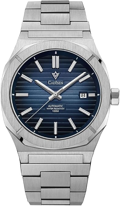 CADISEN Mens Automatic Watch Mechanical Movement Waterproof Sapphire Glass Casual Business Watches...
