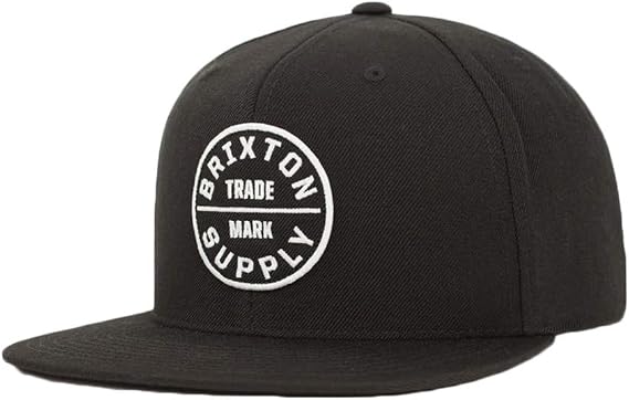 Brixton Men's Oath III Medium Profile Adjustable Snapback Hat