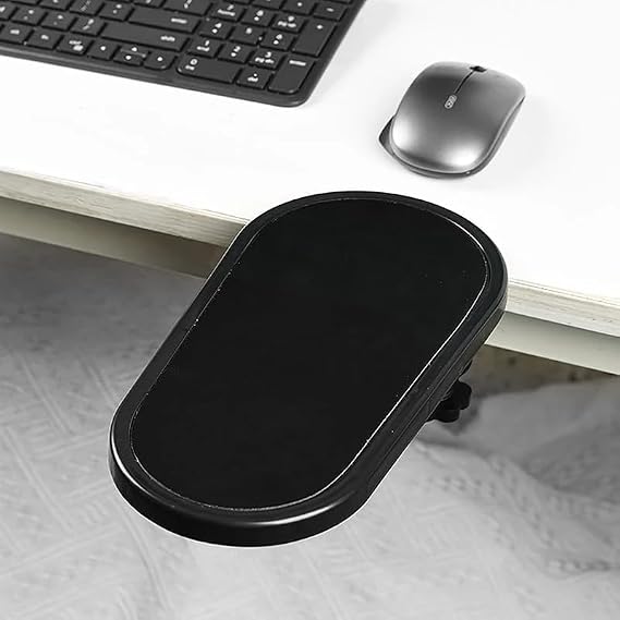 MODDESTORE Ergonomik Ayarlanabilir Masa Kol Dayanağı ve Döner Mouse Pad Tutucu, Masaya Takılan Bilek ve Ön Kol Destek Aparatı, Ofis ve Ev Kullanımı İçin Rahatlatıcı Tasarım
