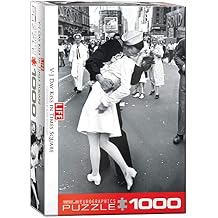 EuroGraphics Kissing on VJ Day Life Magazine (1000 Piece) Puzzle (6000-0820) , Blue