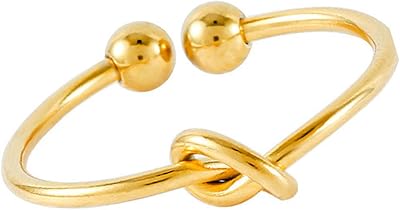 14K Gold Filled Stacking Rings for Women Thin Gold Dainty Cute Ring Thumb Band Rings Minimalist Jewelry Gift