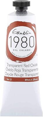 Gamblin 1980 Oil Trans Red Oxide 37Ml