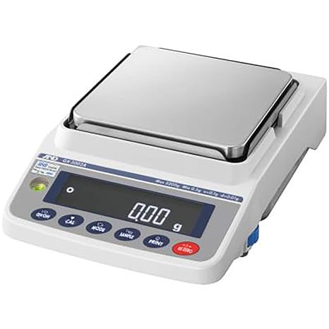 A&D Weighing GX-2002A Apollo Precision Toploading Balance, Internal Calibration; 2200 g x 0.01 g