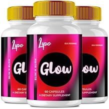 LipoGlow Capsules, Official Lipo Glow Supplement Pills, Premium Blend to Achieve Your Body and Fitness Goals, All Natural Formula for Overall Health, Advanced Formula LipoGlow Reviews (3 Pack)