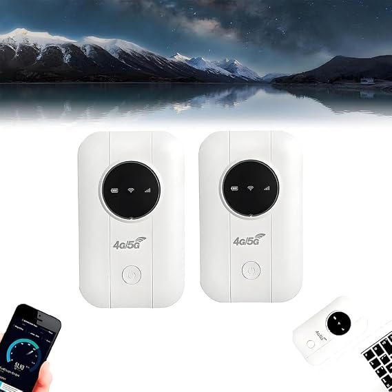 Ultralink Pocket [Free Internet in Your Pocket],ultralink Pocket WiFi,2025 New Ultralink Pocket WiFi,Ultralink Pocket Router,High Speed Smart Router for Anywhere(2Set)