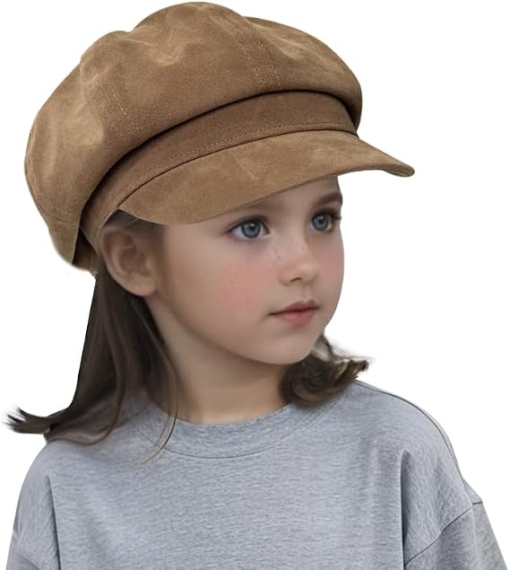 Jastore Kids Boys Girls Newsboy Caps Classic Cabbie Hat French Beret Pageboy Hat for Toddler