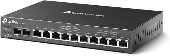 TP-Link ER7212PC, Omada 3-in-1 Gigabit VPN Router