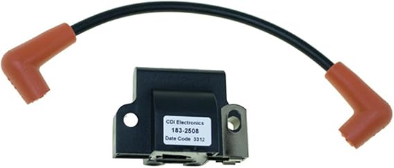 Johnson Evinrude Ignition Coil 115 Hp 1994 Model JE TurboJet 4 Cyl WSM 183-2508 OEM# 18-5179, 582508