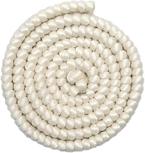 MATS Crepe Wool Hair 18-inch WHITE - For Creating Santa Beards, Mustaches and Fake Hair