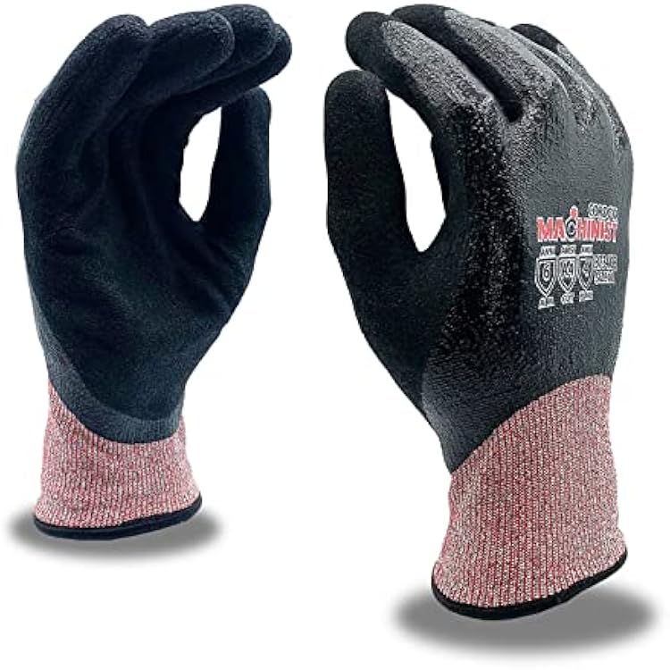 Cordova 3734ICE Cold Weather Gloves, 2 Layer Insulated Shell, Nitrile Coating for Extra Grip, Touchscreen Fingertips, Cut-Resistant Gloves for Cold Weather, Thermal Liner, Large