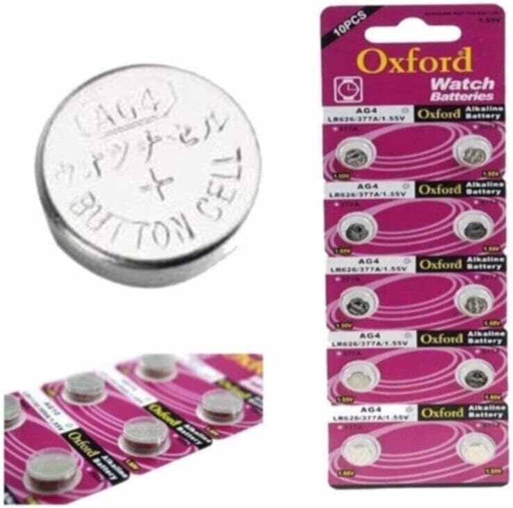 377 Sr626sw Ag4 Kromex Saat Pili 10 Adet
