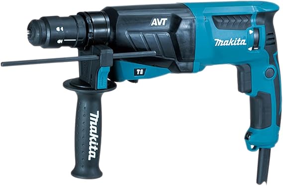 Makita HR2631FT/2 240V 800W Rotary Hammer with AVT, 3 Mode Operation, Led Light, Anti-Vibration Technology, 26mm SDS-Plus