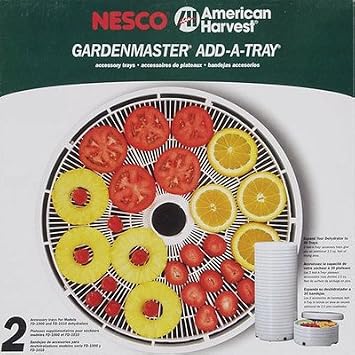 Nesco Semi-Gloss White 2 each Food Dehydrator Tray