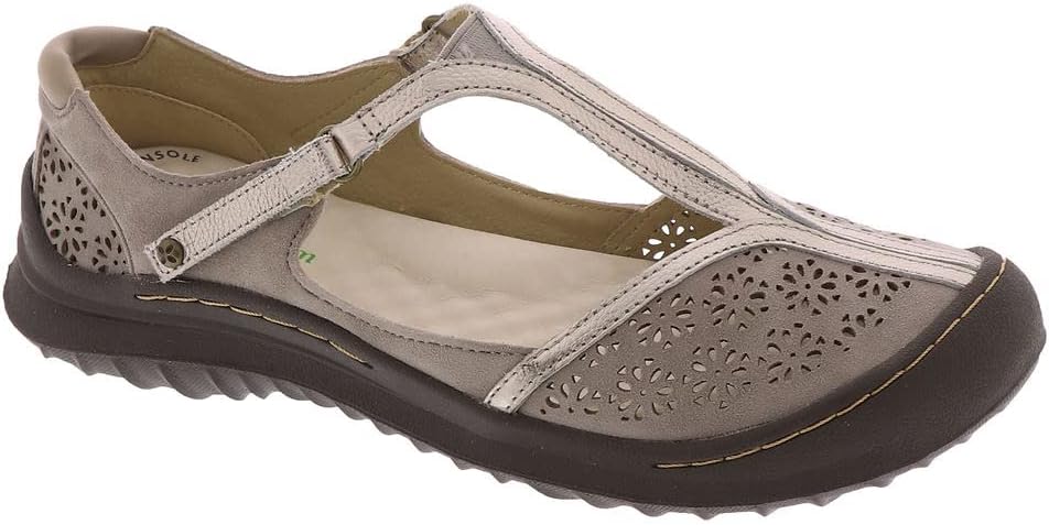 Jambu Creek Womens Slip On 7 CD US PewterTaupeSuede