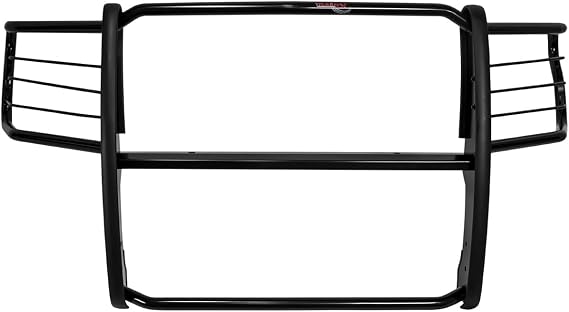 TrailFX E0021B Truck Grille Guard Fits Ford F-150 2015-2020 Steel 1-Piece Gloss Black Powder Coated Grille Guard with Brush Guard Includes Mounting Hardware