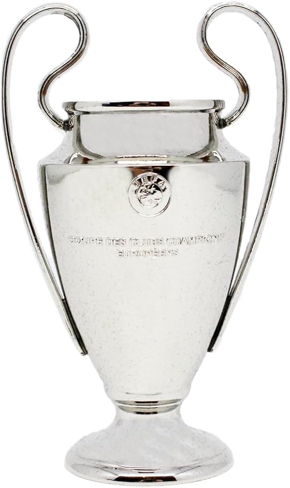 UEFA Champions League-Trophie (100 mm) Unisex Erwachsene Metall 100 mm