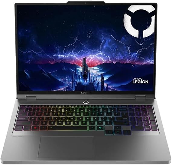Lenovo Legion 5 16" WQXGA 240Hz Gaming Laptop, Intel Core Ultra 9 275HX; NVIDIA GeForce RTX 5060 8GB GDDR7; 32GB DDR5 RAM; 1TB NVMe M.2 SSD; Gigabit LAN, 2x2 WiFi 7