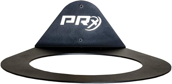 PRx Performance Medicine Ball Storage, USA Made Exercise Ball Holder, Wall Mounted, Powder Coated, Space Saving Home Garage or Commercial Gym Accessory, 9 inch Hole Diameter