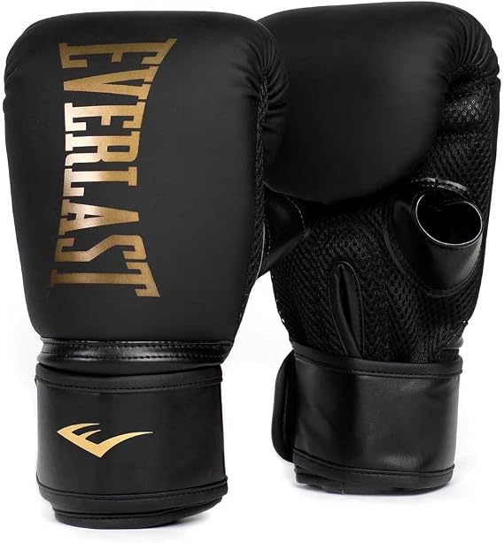 Everlast Elite Cardio Boxing Bag Gloves Black