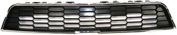 Front Grille Grill Fits Chevy Sonic Chrome Gray | Front grille for 12 13 14 15 16 Chevy Sonic Base 96694759, Verify Vehicle Fitment Before Purchase, GM1200638