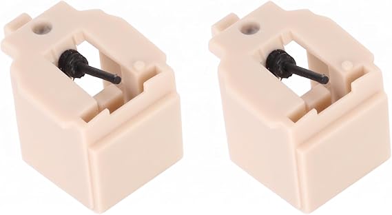 2Pcs AT3600L Diamond Record Player Needle, Replacement Stylus for Audio-Technica AT-LP60 AT-PL300 Vinyl Turntable Player.