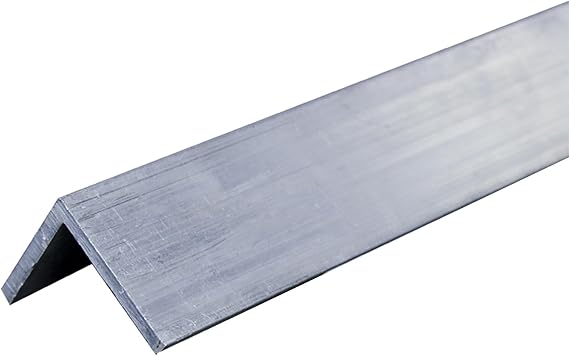 Aluminum Angles Aluminum Corner L-Shaped Aluminium Angle for Construction Processing, Thickness 2mm,15mm x 20mm