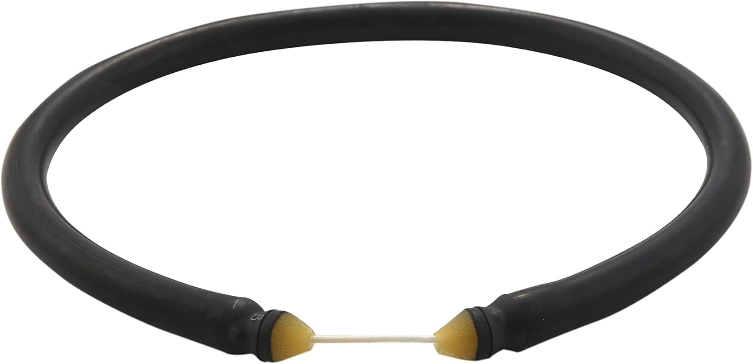 ALDOUS Spear Fishing Rubber Pants 3 x 16 mm Spear Fishing Rubber Band Harpoon Rubber Tube Harpoon Rubber Band Sling Spear Fishing Diving Hose Latex Hose Black