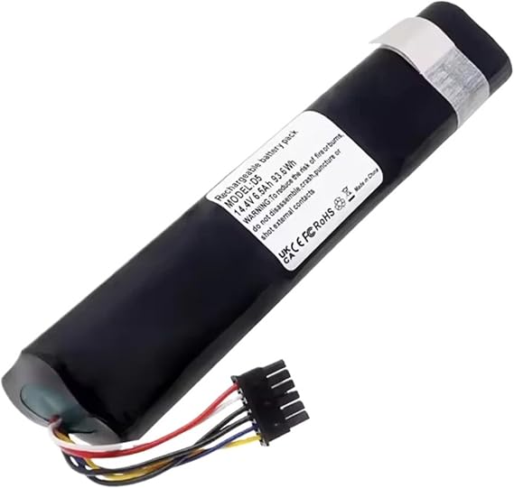 14.4V 12800mAh Replacement Battery,Compatible for Neato,for D7 D6 D5 D4 D3 Robotic Vacuum Cleaners Li-Ion Battery(5200mah)