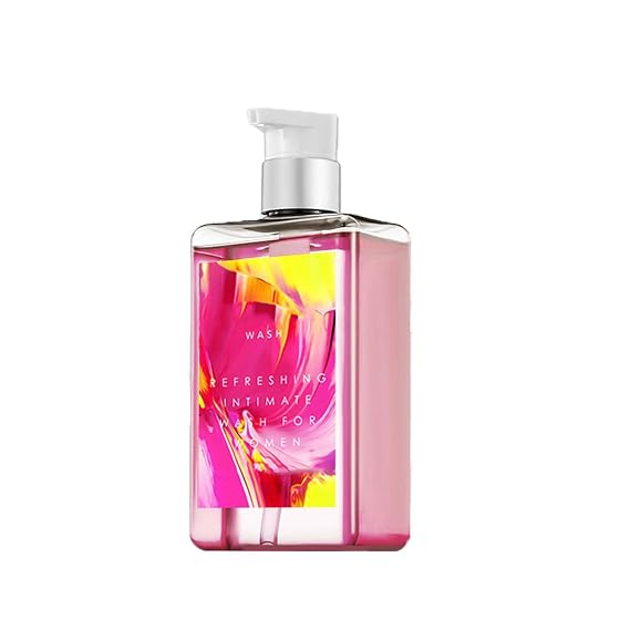 Blue Perfume Scent Refresh Intimate Body Wash for Men, Refreshing & Hydrating Mens Intimate Wash, PH Balance for Sensitive Skin, Plant-Based Formula, Gentle Shower Gel (1, pink)