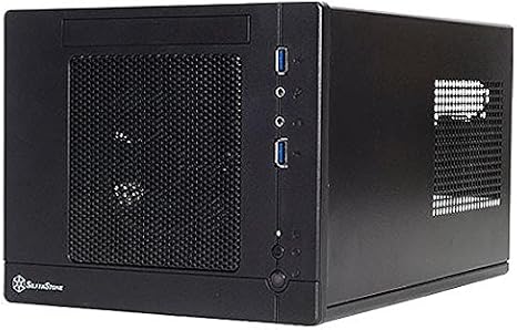 Silver Stone SST-SG05BB-LITE Mini-ITX Case, Black