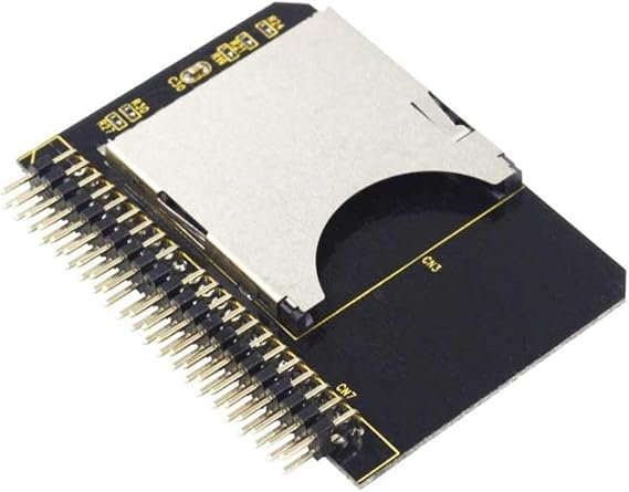 IDE SD Adapter SD To 2.5 IDE 44 Pin Adapter Card 44Pin Male Converter SDHC/SDXC/MMC Memory Card Converter for Laptop PC