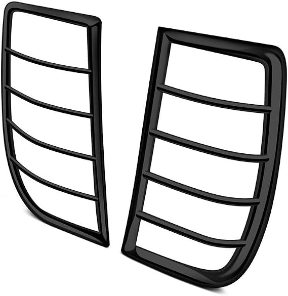 Steelcraft 35060 Tail Light Guard, Black
