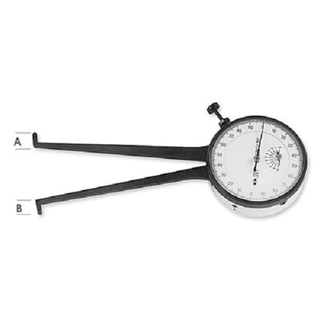 HHIP 4400-0801 Internal Dial Caliper Gage, 0.375"-1.375" Range, 0.001" Graduation
