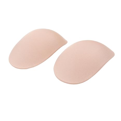 SUPVOX Adhesive Shoulder Pads for Women Anti-Slip Shoulder Enhancer Accessories Soft Reusable Silicone Pads for Clothing 5.11 X 3.14 X 0.98 in 2 Pair