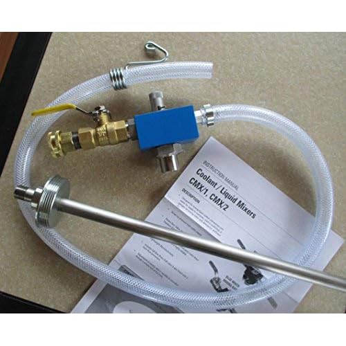 GROZ Plus Antifreeze Drum Mixer Proportioner, Venturi Style with Rotary Disc Valve