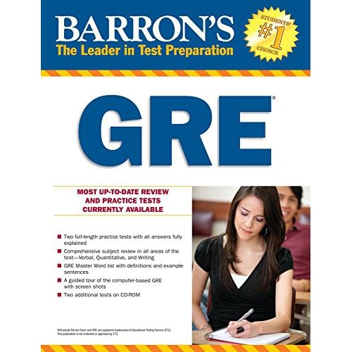 Barrons GRE Twenty first Edition