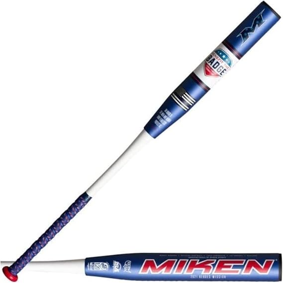 Miken | 2022 | Benefit The Badge Slowpitch Softball Bat | Maxload | USSSA | 12" Barrel