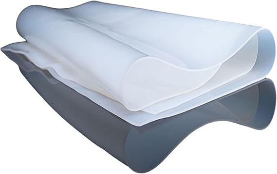 COYOUCO Silicone Rubber Sheet,Neoprene Rubber Sheet Roll,Solid Rubber Sheets,1M Length,1M Width,for DIY Gasket Material, Sealing,25mm