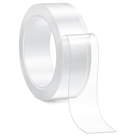 Adhesive Strips Filament Tapes Nano Tapes Double Sided Tape Adhesive Heavy Duty 16.4FT Multipurpose Removable Mounting Tape for Paste Items Household