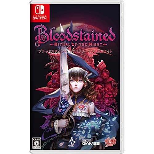 505 Games Bloodstained Ritual Of The Night Nintendo Switch Region Free Japanese Version