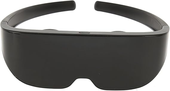 4K HD 3D Viewing Glass, Panoramic Marble Headset, Air AR Glasses with Adjustable Nose Pad, Phone Screen Sharing, Extended Reality Glass, Good for Myopia, Eye Comfort