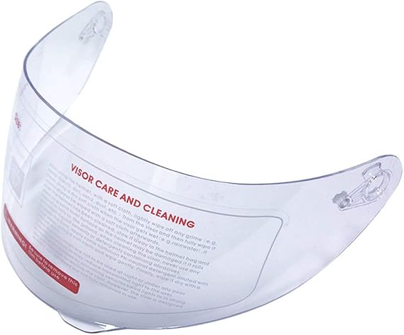 Full Face Motorcycle Helmet Dual Visor Sun Shield Flip up Modular Motocross DOT Approved Helmets (Clear, Visor)